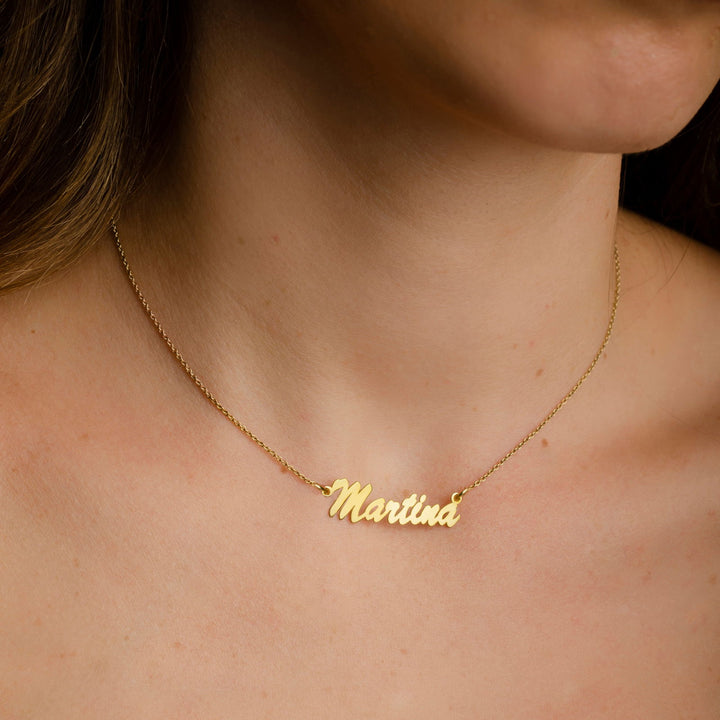Collana Nome Personalizzato In Oro 18kt - My Mo Gioielli