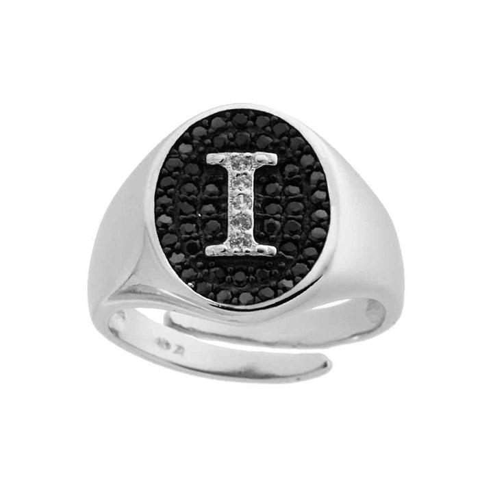 Anello Chevalier Con Lettera Iniziale Zirconata - My Mo Gioielli