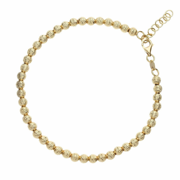 Bracciale Palline Diamantate in Oro 18kt - My Mo Gioielli