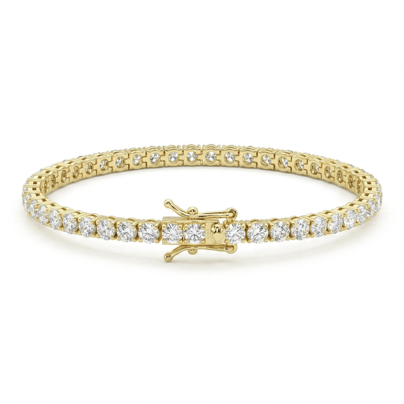 Bracciale Tennis Zirconi Bianchi 3 mm - My Mo Gioielli