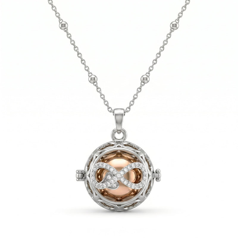 Collana Chiama Angeli "Infinito & Cuore" - My Mo Gioielli