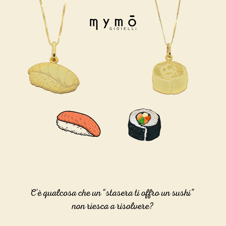 Collana coppia coppia Sushi - My Mo Gioielli