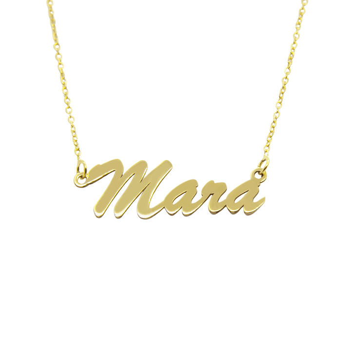 Collana Nome Personalizzato In Oro 18kt - My Mo Gioielli