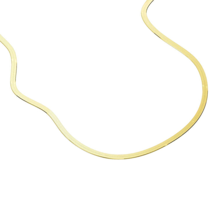 Collana Piattina Snake Slim 2,50 mm in Oro 18kt - My Mo Gioielli